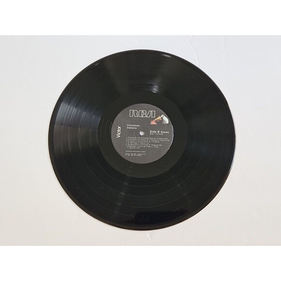 ALABAMA CHRISTMAS LP 1985 RCA ASL1-7014 EMBOSSED COVER Shrink Hyp Sticker VG+ - Picture 8 of 9
